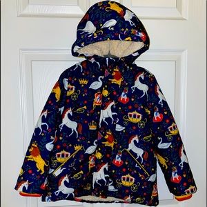 Mini Boden British Themed Coat
